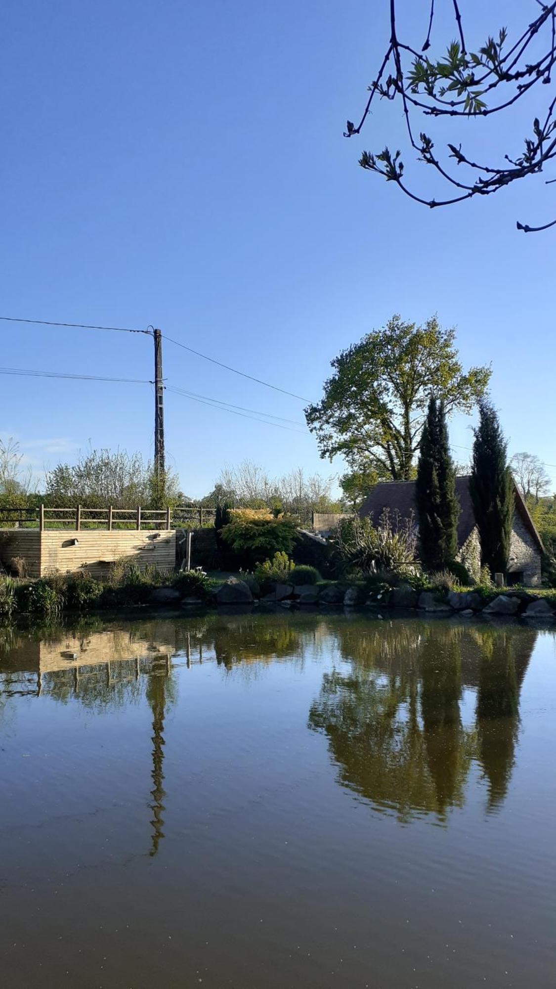 Ancien Moulin Pres D'Un Ruisseau Villa Sallen Exterior foto